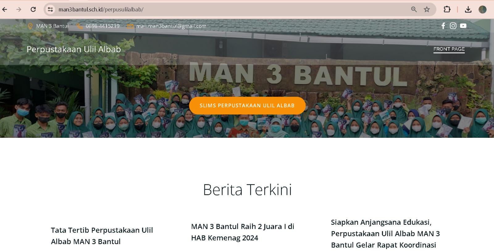 Website Perpustakaan